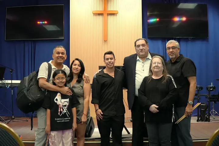 The Faith In Christ church family after Saturday service
